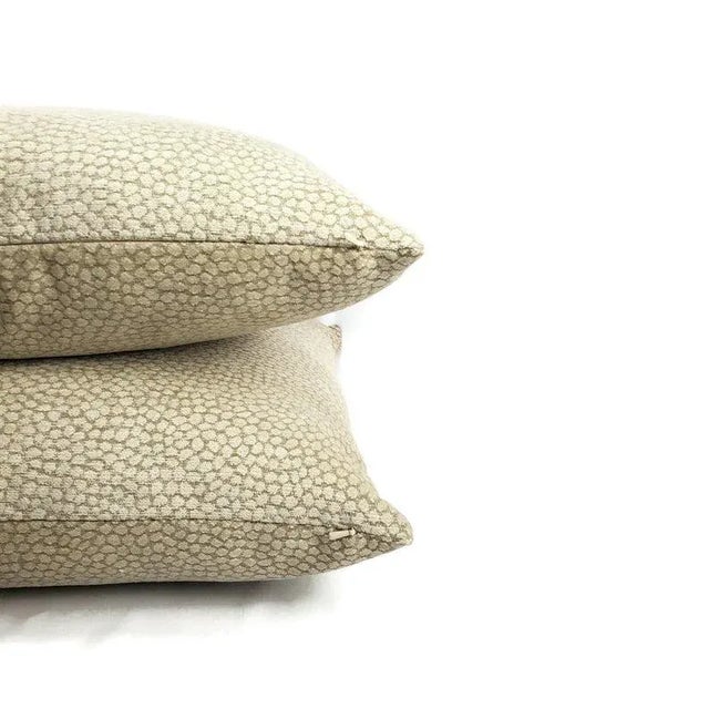 Thibaut Kali in Flax Pillow Cover For Sale In Portland, OR - Image 6 of 7