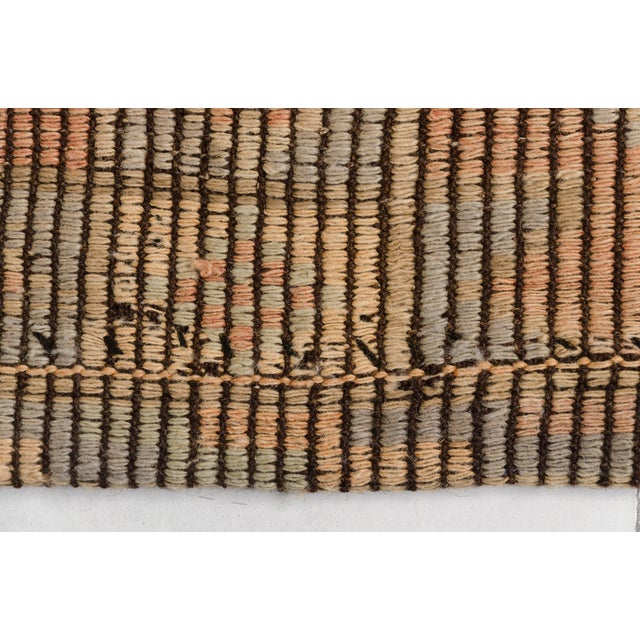 Vintage Oushak Kilim Rug For Sale - Image 4 of 10
