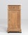 Early 20th Century Oak Marble-Top Side Table On Casters For Sale - Image 12 of 14