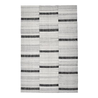 1970s Turkish Home Living Stripe Kilim Rug For Sale