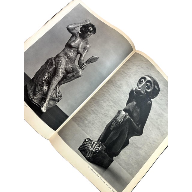 Black 1950s European Dutch Sculpture Art Book / 1900s History of Statues in the Netherlands / Art Coffee Table Book For Sale - Image 8 of 15