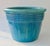Giant Planter in Deep Blue Glazed Ceramic, 1940s For Sale - Image 6 of 6