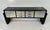 Italian Sideboard in Black Lacquer and Silver Leaf, 1950s For Sale - Image 3 of 10