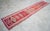Raspberry Red Hand-Knotted Kurdish Runner Rug . Tribal Long Runner Rug - 2′10″ × 14′5″ For Sale - Image 8 of 14