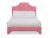 Casa Cosima Kit Queen Bedframe, Rose Linen For Sale - Image 4 of 4