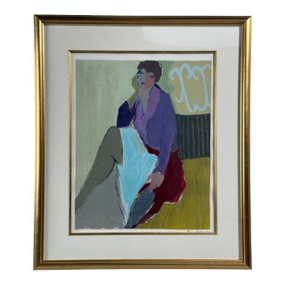Itzchak Isaac Tarkay, Fauvism, Signed and Numbered Silkscreen, 20th C. For Sale