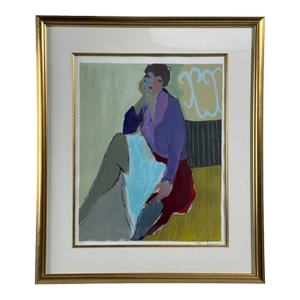 Itzchak Isaac Tarkay, Fauvism, Signed and Numbered Silkscreen, 20th C.