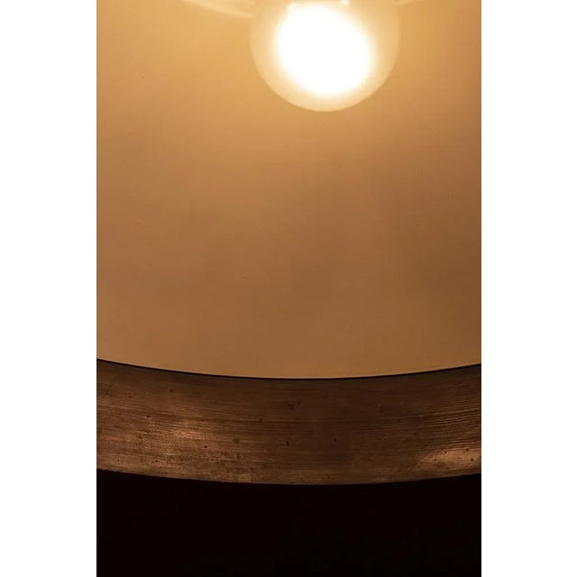 Metal Vintage Scandinavian Copper Pendant For Sale - Image 7 of 8