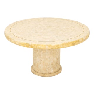 Karl Springer Tessellated Stone Dining Table For Sale