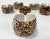 Late 20th Century Vintage Tiger Cowrie Shell Napkin Rings, S/10 For Sale - Image 5 of 9
