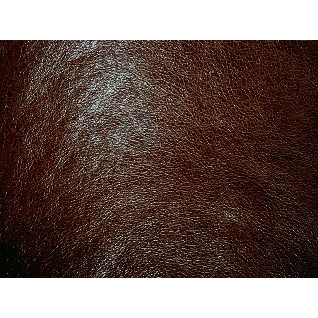 Moore & Giles Bismark Umber Top Grain Cowhide Leather Upholstery Fabric