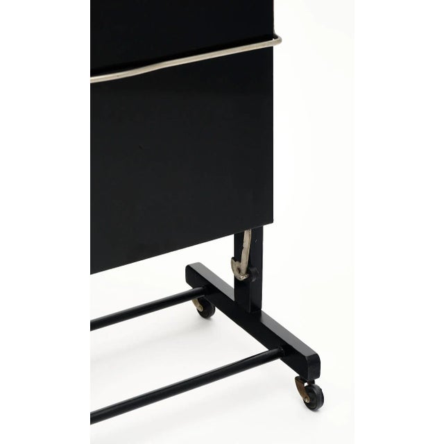 Black French Mid-Century Valet For Sale - Image 8 of 10