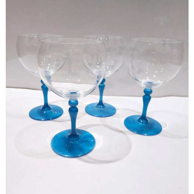 Rare and Unique！！If you like drinking gin and enjoying sapphire， these four pieces gin glasses would be your perfect...