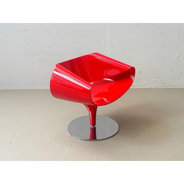 Red PR081 Little Perillo Lounge Chair by Martin Ballendat for Züco For Sale - Image 3 of 16