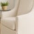Restoration Hardware Pair of Restoration Hardware Ames Slipcovered Wingback Chairs in Ivory Linen For Sale - Image 4 of 6
