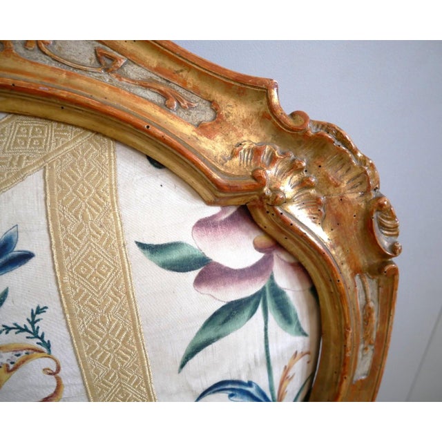 Antique 15th Century Venetian Lacquered and Gilded Armchair For Sale - Image 12 of 18