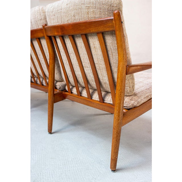 Vintage Danish Teak Sofa by Svend Åge Eriksen for Glostrup, 1960s For Sale - Image 15 of 18