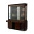 Drexel Mid Century Modern Profiles by Drexel Mahogany & Ebonized Breakfront Cabinet For Sale - Image 4 of 12