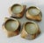Beige Ceramic Bowls by Grandjean-Jourdan, Vallauris, France, 1950s, Set of 4 For Sale - Image 8 of 10