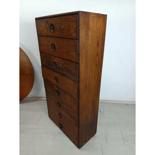 Oak Chest of Drawers For Sale - Image 5 of 18