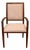 Art Deco Armchair in Fabric For Sale