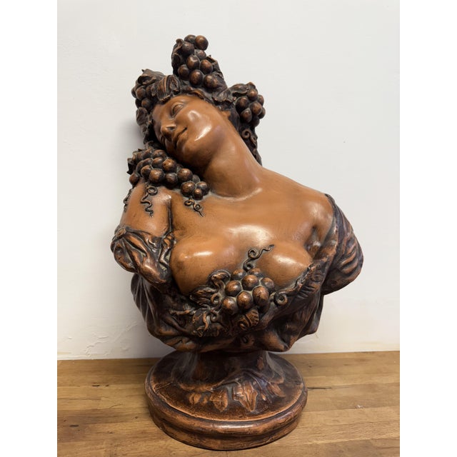 Ceramic Vintage Terracotta Sculpture, 1920 For Sale - Image 7 of 7