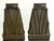 Brown Pair Architectural Georgian Gothic Bronze Exterior/Interior Wall Sconces For Sale - Image 8 of 18