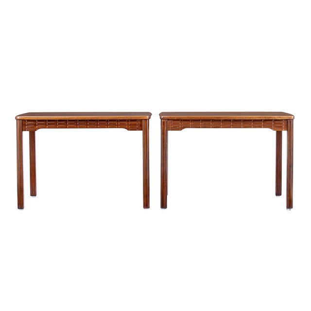 Mid-Century Swedish Teak Side Tables, 1960s, Set of 2 For Sale - Image 6 of 7