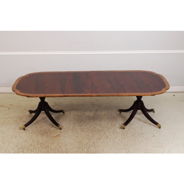 Baker Historic Charleston Mahogany Dining Room Table For Sale - Image 13 of 18
