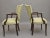 Wood Set of Early 20th Century Mahogany Armchairs For Sale - Image 7 of 12
