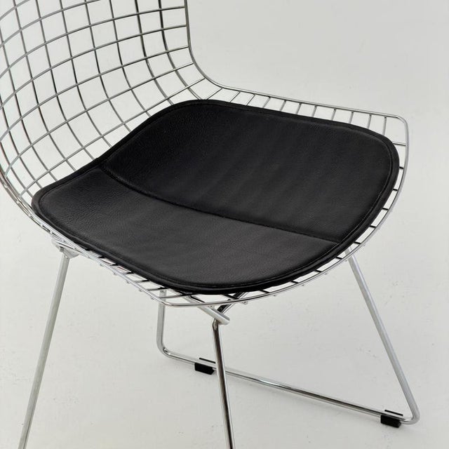 Mid-Century Wire Chrome Side Chair by Harry Bertoia, Germany, 1980s For Sale - Image 15 of 18