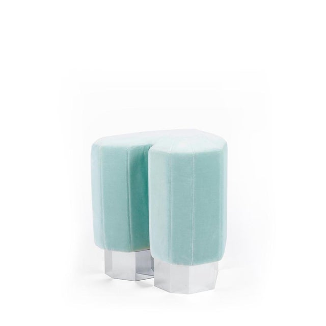 Mustard Queen Heart Stools by Royal Stranger, Set of 4 For Sale - Image 18 of 18