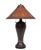 20th Century Arts & Crafts Copper & Mica Table Lamp in the style of Dirk van Erp For Sale - Image 14 of 14