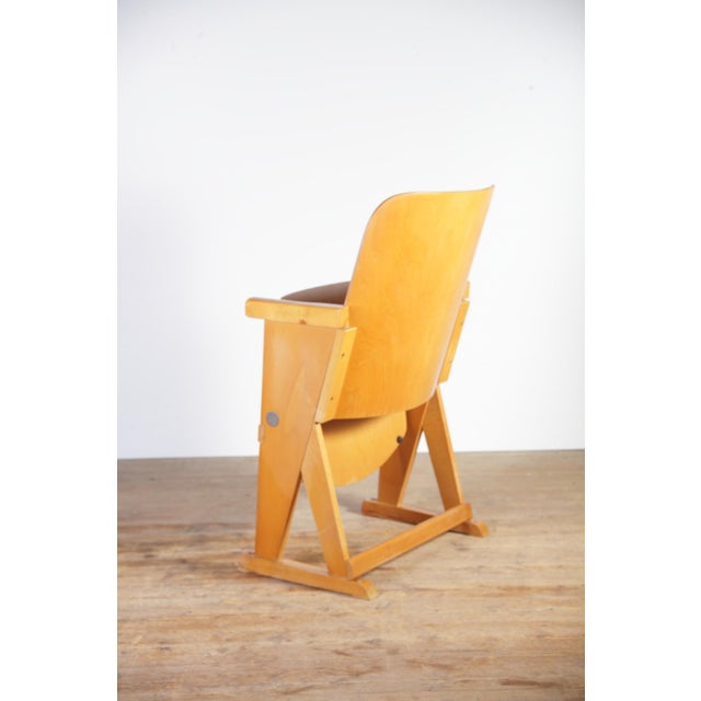 Vintage Cinema Bench from Ton, 1960s For Sale - Image 5 of 11