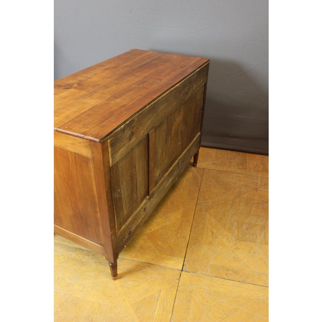 Louis XVI Style Chest of Drawers in Cherry Wood, 1800s For Sale - Image 11 of 12