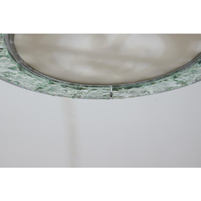 Large Model 2459 Pendant Light by Max Ingrand for Fontana Arte, 1965 For Sale - Image 10 of 18