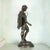 Statue depicting a ''Fisherman'' Fully Bronze sculpture. Good condition.