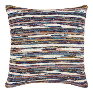 Scalamandre 22" x 22" Horizons Lumbar Pillow in Opal For Sale