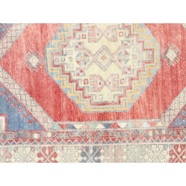 1960s Turkish Oushak Rug - 3'9" x 6'6", Turkish Oushak Rugs are Hand-woven with wool on wool foundation in various regions...