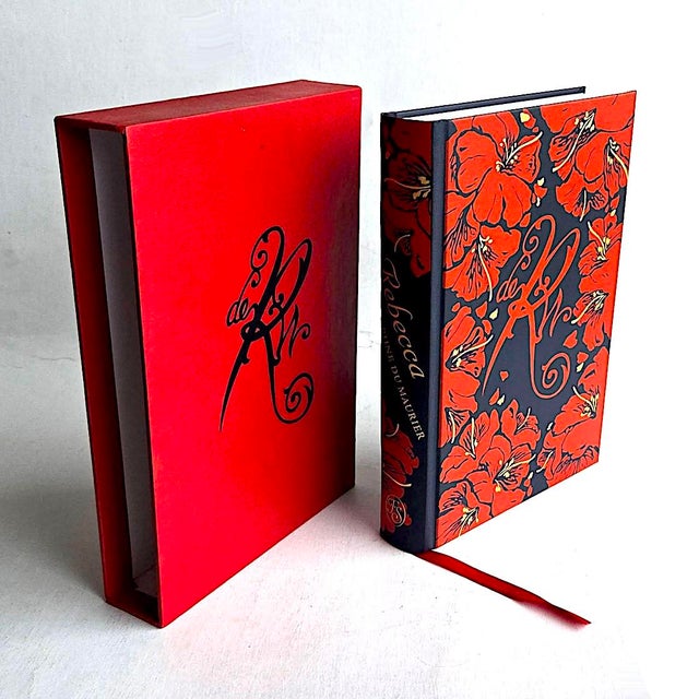 Red "Rebecca" by Daphne Du Maurier, Folio Society Edition With Slipcase For Sale - Image 8 of 13