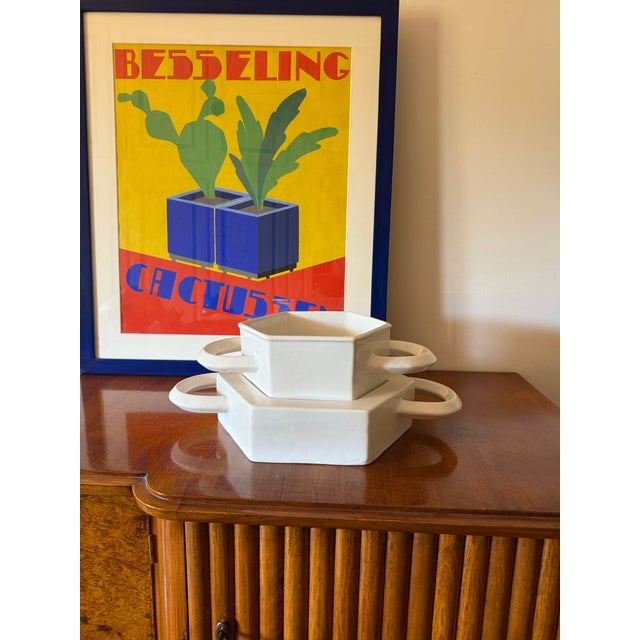 1970s White Ceramic Vide Poche by Sergio Asti for Gabbianelli, Italy, 1970 For Sale - Image 5 of 18