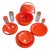 Pic Boll Picnic Set by Carlo Viglino for Guzzini, Italy, 1960s For Sale