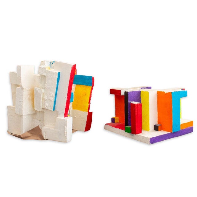 Early 21st Century Domenick Capobianco Mixed Media Sculptures, 2 For Sale - Image 5 of 8