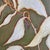Original Botanical Leaf Diptych — Teal & Olive Studies, Oil Sticks on Canvas, 12" X 16" Each, by Tatiana Duperault For Sale In West Palm - Image 6 of 7