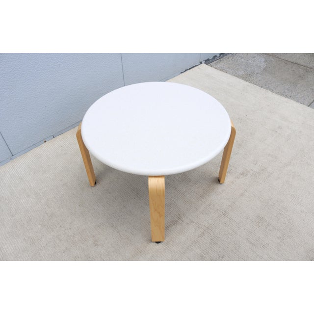 Scandinavian Modern Style Plover 30 Inch Round Coffee/Occasional Table by TMC For Sale - Image 9 of 18