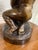 Metal Vintage Bronze Style Sculpture of Child Bathing Dog Figurine – Classical European Style Statue For Sale - Image 7 of 12