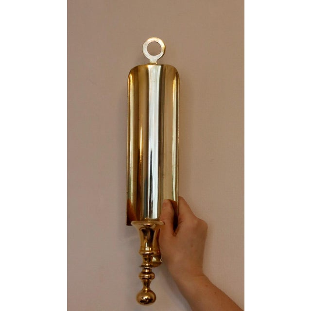 Mid-Century Swedish Brass Sconces, Set of 2 For Sale - Image 15 of 18