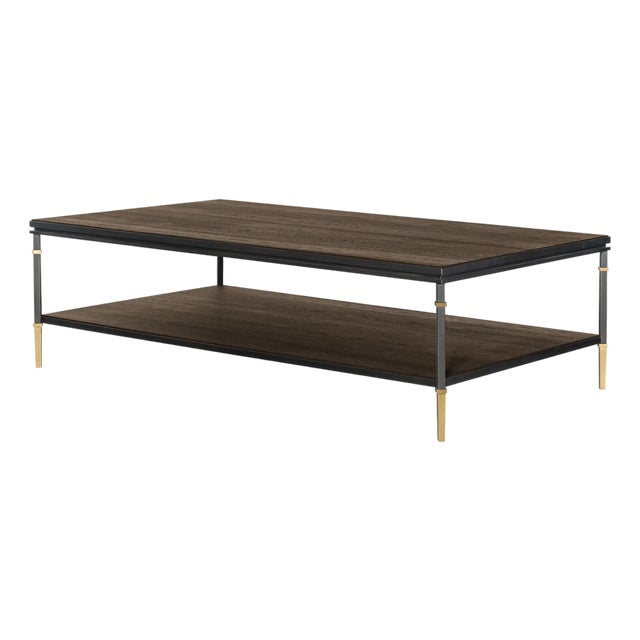 Century Furniture Monterey Cocktail Table - Dark For Sale
