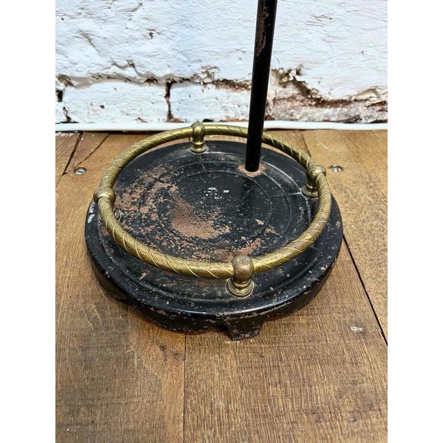2000 - 2009 20th Century Japanese Umbrella and Walking Stick Stand with Brass Eagle Finial For Sale - Image 5 of 6
