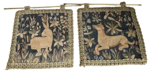 Wall Tapestries, Set of 2